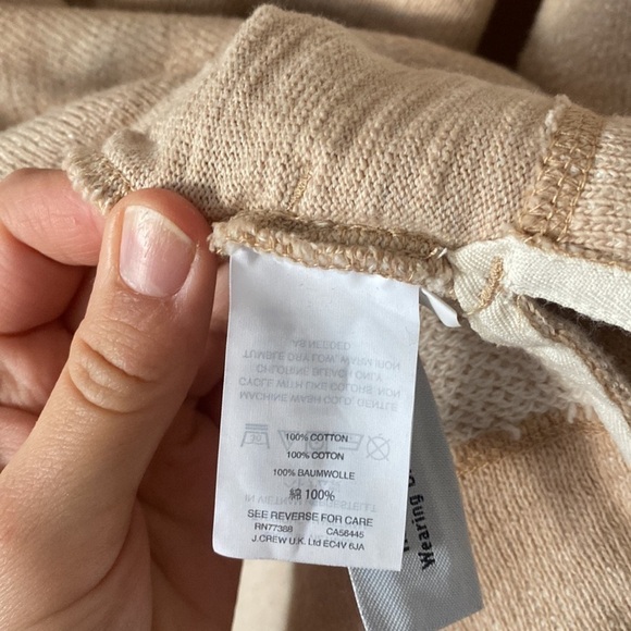 J crew Terry cloth sweatshirt - Picture 5 of 5
